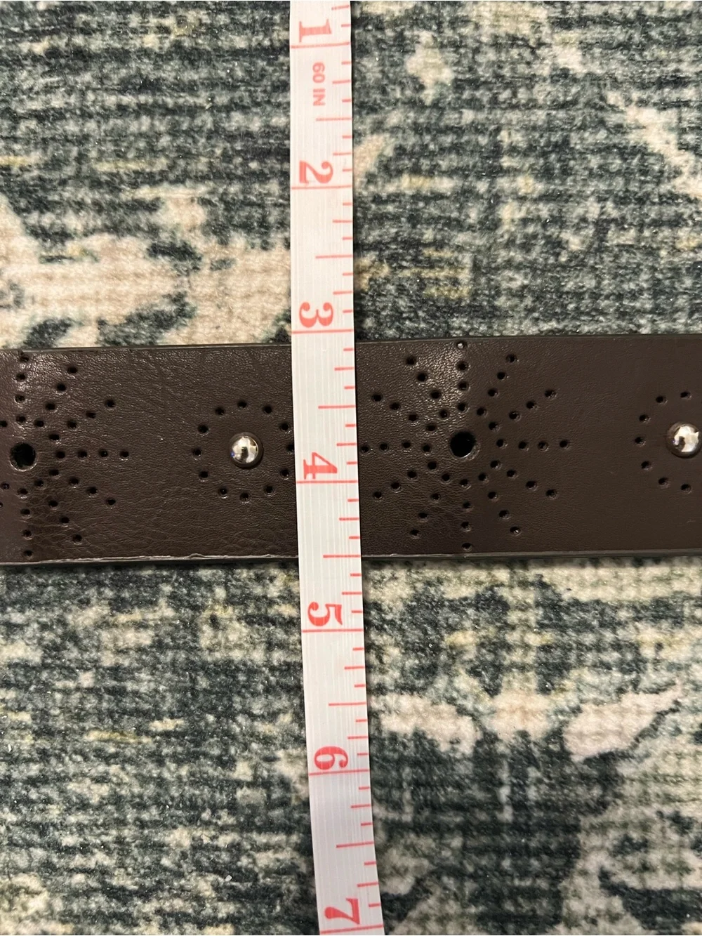 New Vince Camuto Chocolate Brown Belt Size Small
